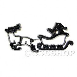 Santa and Sleigh Patchwork Cutter