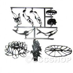 Water Lily and Fish Patchwork Cutter Set
