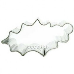 Mini Holly 2 Leaf Cookie Cutter
