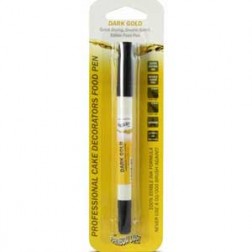 Dark Gold Double Sided Food Pen