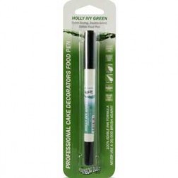 Holly Ivy Green Double Sided Food Pen