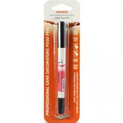 Orange Double Sided Food Pen