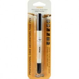 Peach Double Sided Food Pen