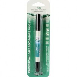 Teal Double Sided Food Pen