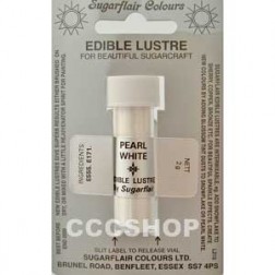 Pearl White Edible Lustre Dust