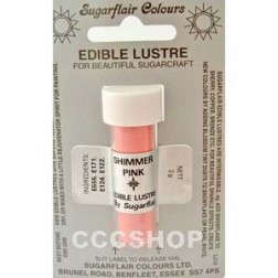 Shimmer Pink Edible Lustre Dust