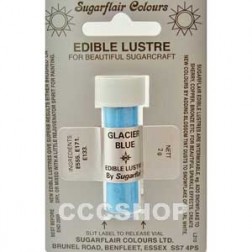 Glacier Blue Edible Lustre Dust