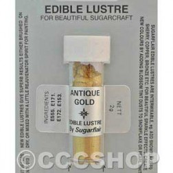 Antique Gold Edible Lustre Dust