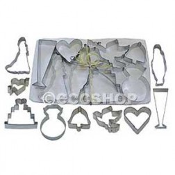 Wedding Cookie Cutter Set