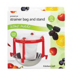 Preserving Straining Bag and Stand