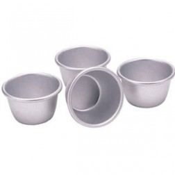 4 Mini Pudding Moulds 
