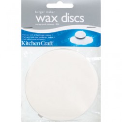 Wax Discs for Burger Press