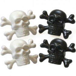 Skull and Crossbone Cake Rings