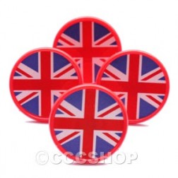 Union Jack Cupcake Ring Cake Decorations