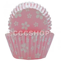 Pink Blossom Cupcake Cases
