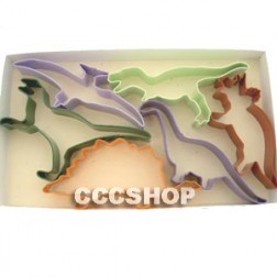 Dinosaur Polyresin Cookie Cutter Set