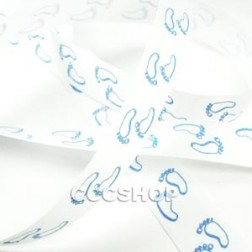 Blue Baby Feet Ribbon