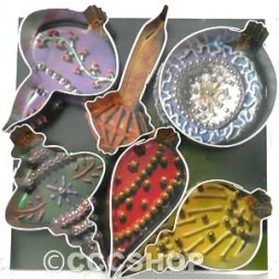 Christmas Ornaments Cookie Cutter Set Boxed