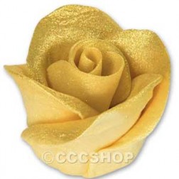 1 Gold Rose Edible Flowers