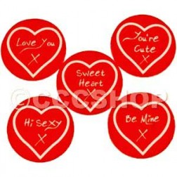 Sweetheart Icing Plaques