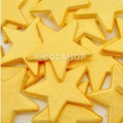 Gold Icing Stars Cake Decoration - 27