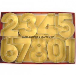 Number Cookie Cutter Set