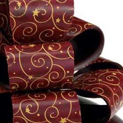 Chocolate Transfer Sheet - Stars and Swirls