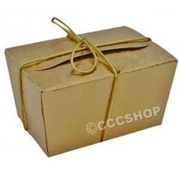 Gold Embossed Ballotin Chocolate Box 125g