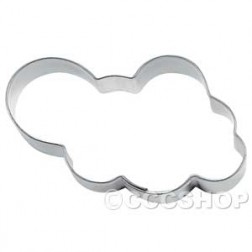 Cloud Cookie Cutter - Stainless Steel