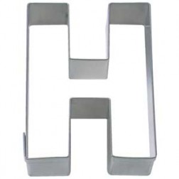 Letter H Cookie Cutter