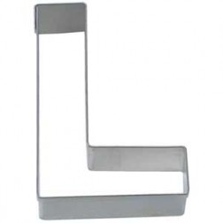 Letter L Cookie Cutter