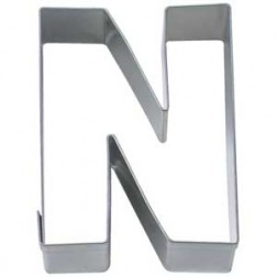 Letter N Cookie Cutter