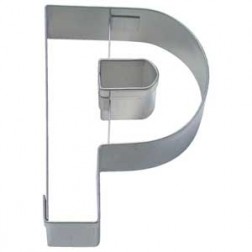 Letter P Cookie Cutter