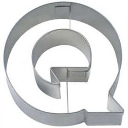 Letter Q Cookie Cutter