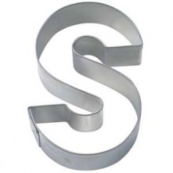 Letter S Cookie Cutter