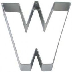 Letter W Cookie Cutter