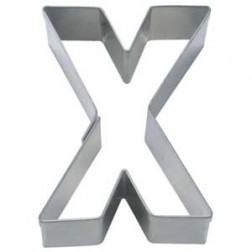 Letter X Cookie Cutter