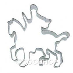 Knight Cookie Cutter - Stainless Steel