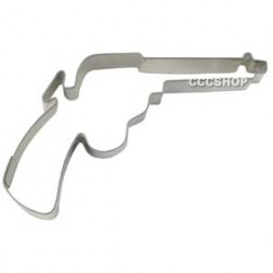 Revolver - Gun Stainless Steel Cookie Cutter