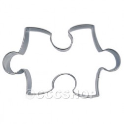 Jigsaw Puzzle Cookie Cutter Stainless Steel