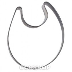 Baby Bib Cookie Cutter