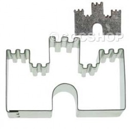 Fort Cookie Cutter - Stainless Steel