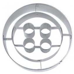 Button Cookie Cutter Stainless Steel