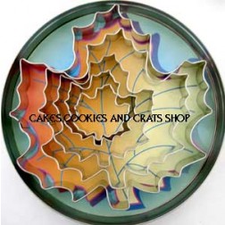 Maple Leaf Cookie Cutter Set