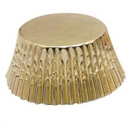 Gold Foil Muffin Cake Cases