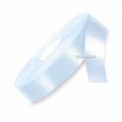 25mm Wide Pale Blue Satin Ribbon