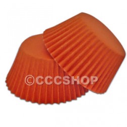 Orange Cupcake Cases - Tall