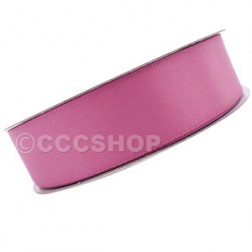 15mm Deep Pink Double Sided Satin Ribbon 