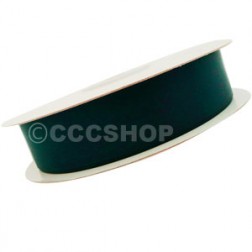 25mm Bottle Green Double Sided Satin Ribbon 