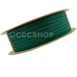 3mm Bottle Green Double Sided Satin Ribbon 